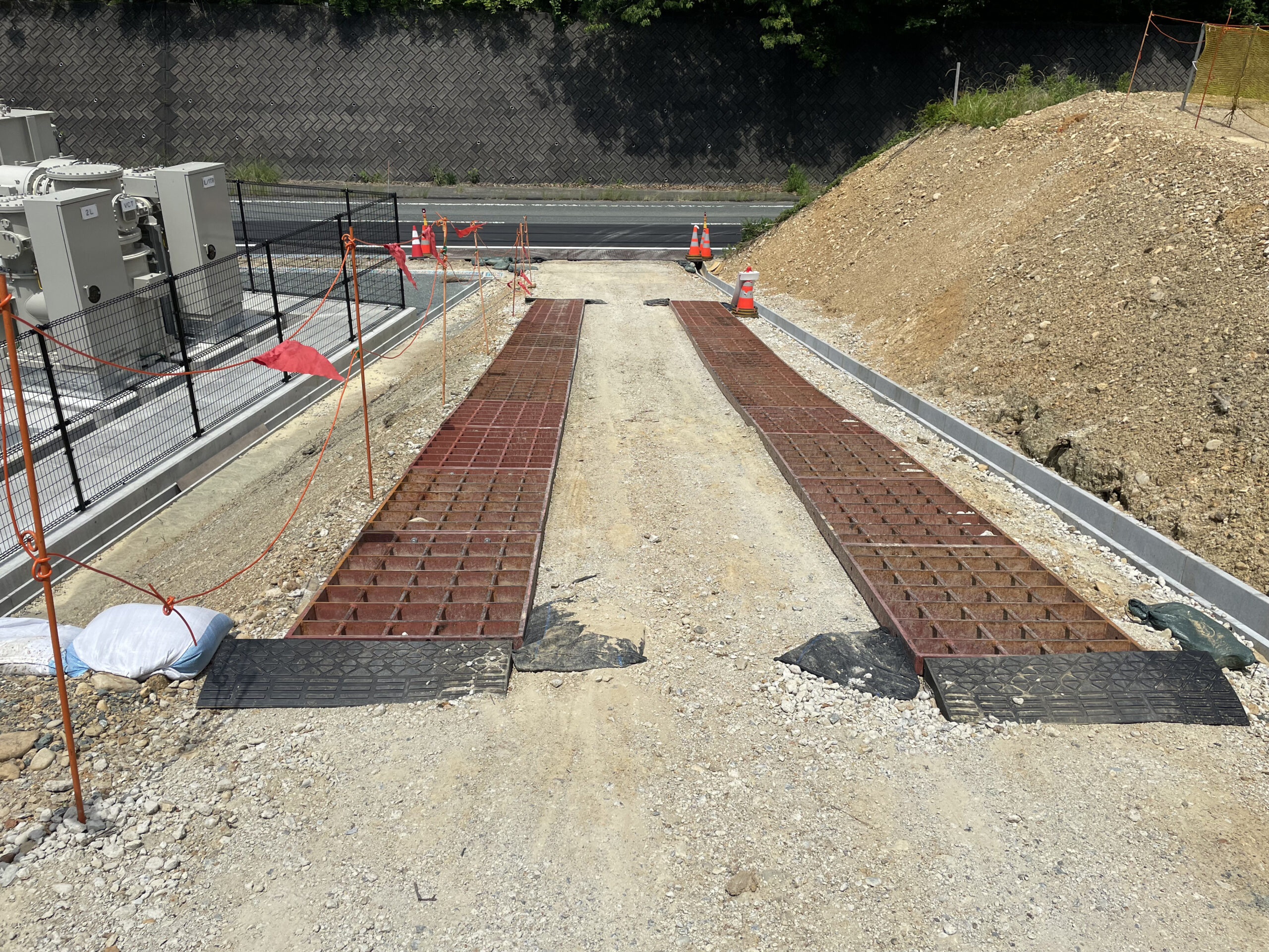 袋井市 工事用通路