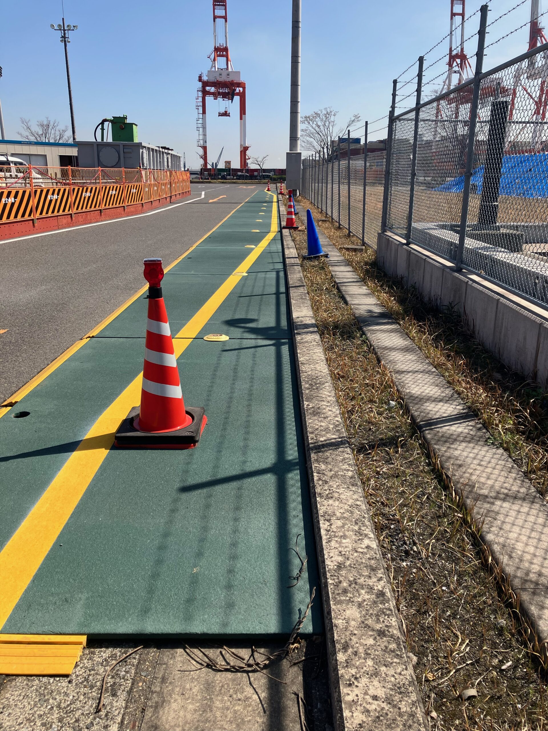 名古屋地区 仮設通路